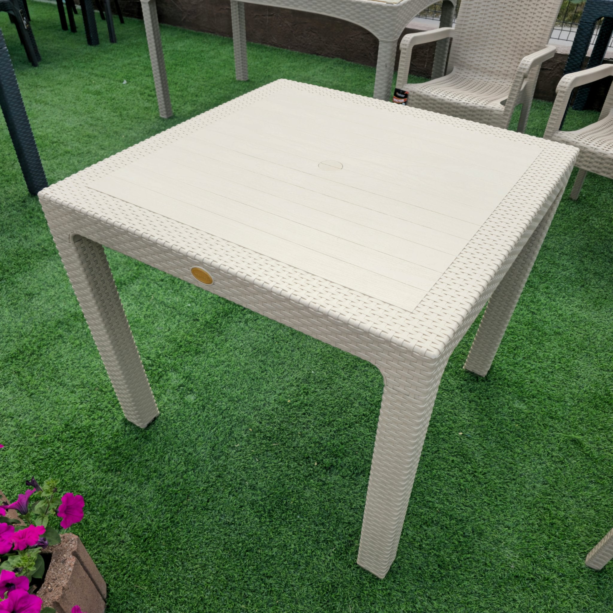 Ratan Vrtni Stol za 4 osobe