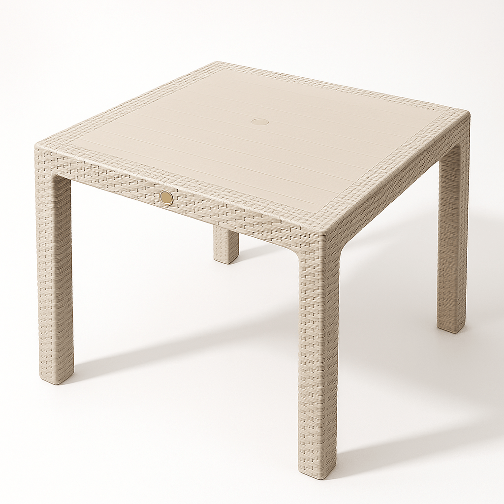 Ratan Vrtni Stol za 4 osobe