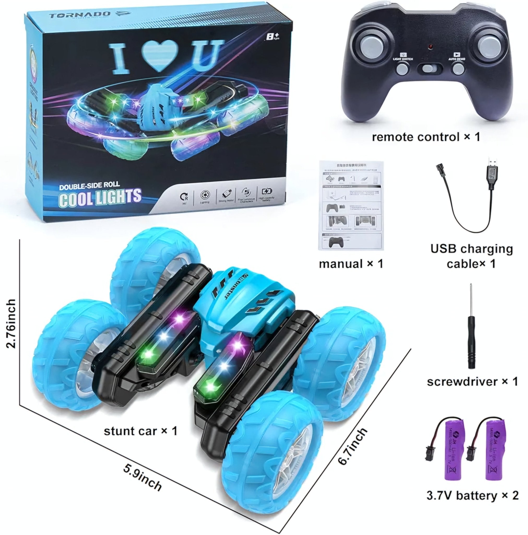 RC Auto Igračka sa Stunt Funkcijom