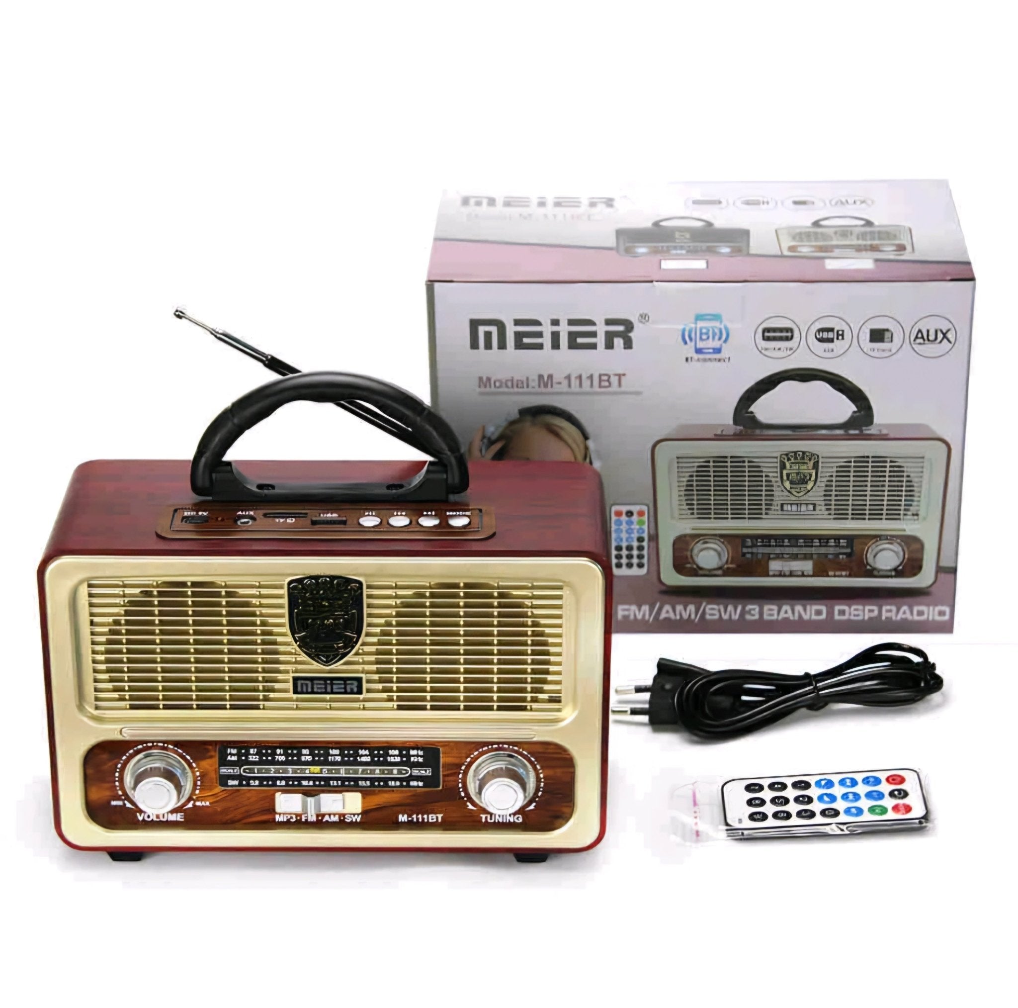 Retro Prijenosni Radio M-111BT