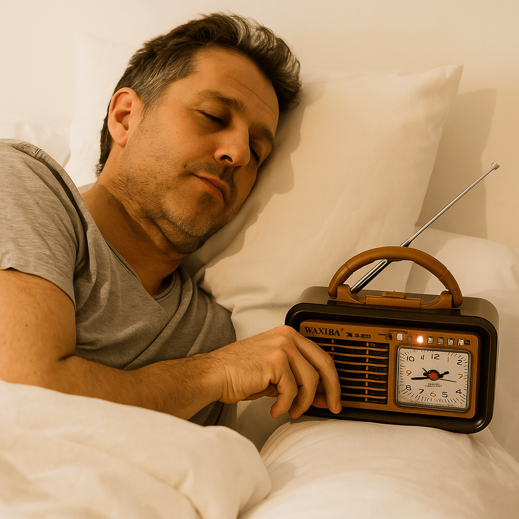 Retro Prijenosni Radio sa Satom