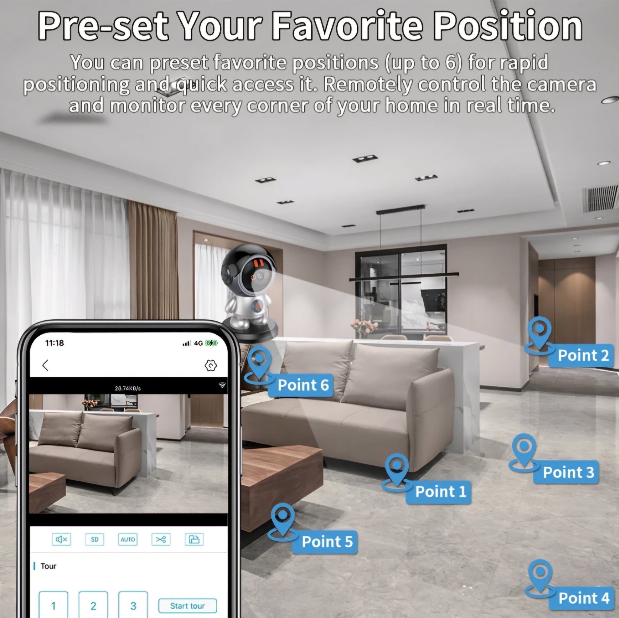 Robot WiFi Kamera