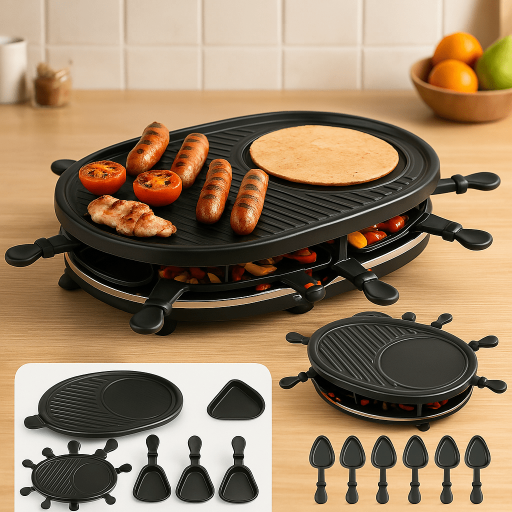 Royalty Line Raclette Roštilj s dodatcima