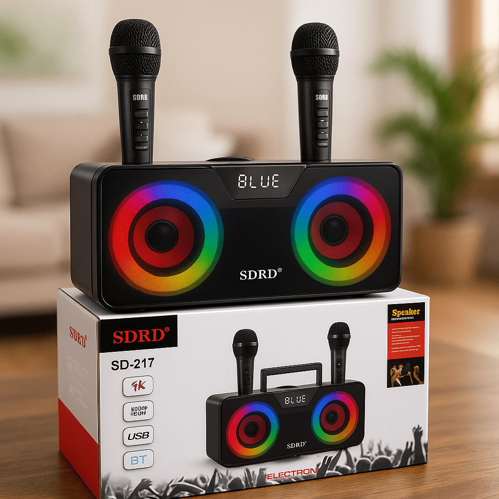 SD-217 Bluetooth zvučnik s 2 mikrofona