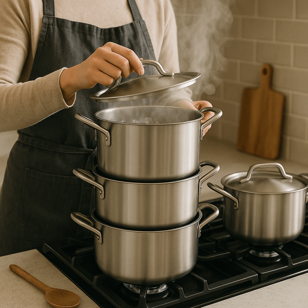 Set INOX Lonaca 4/1 – Stock Pots