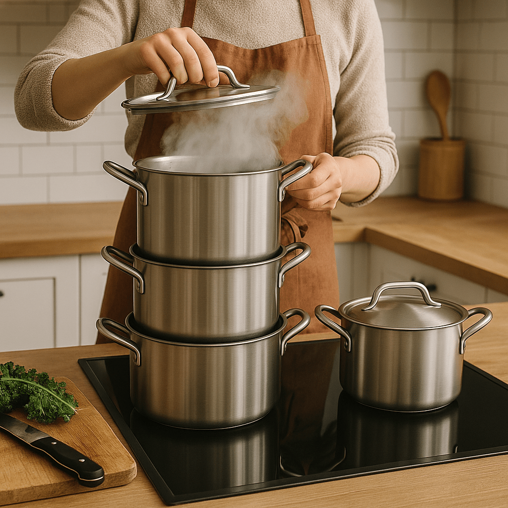 Set INOX Lonaca 4/1 – Stock Pots