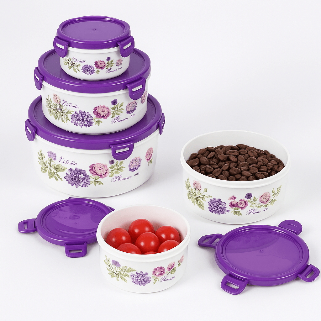 Set Okruglih PVC Zdjelica (4 kom)