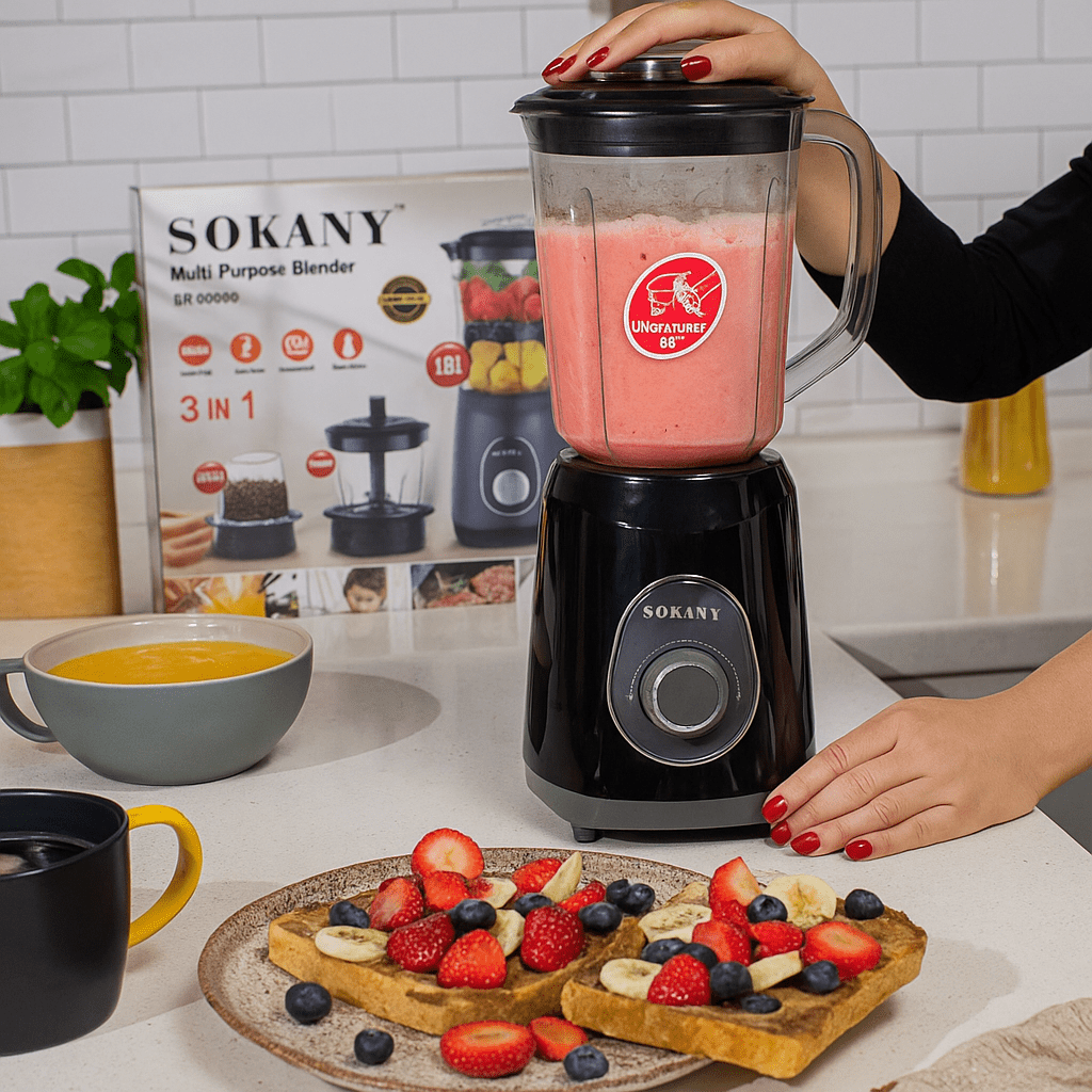 Sokany 3-u-1 Višenamjenski Blender
