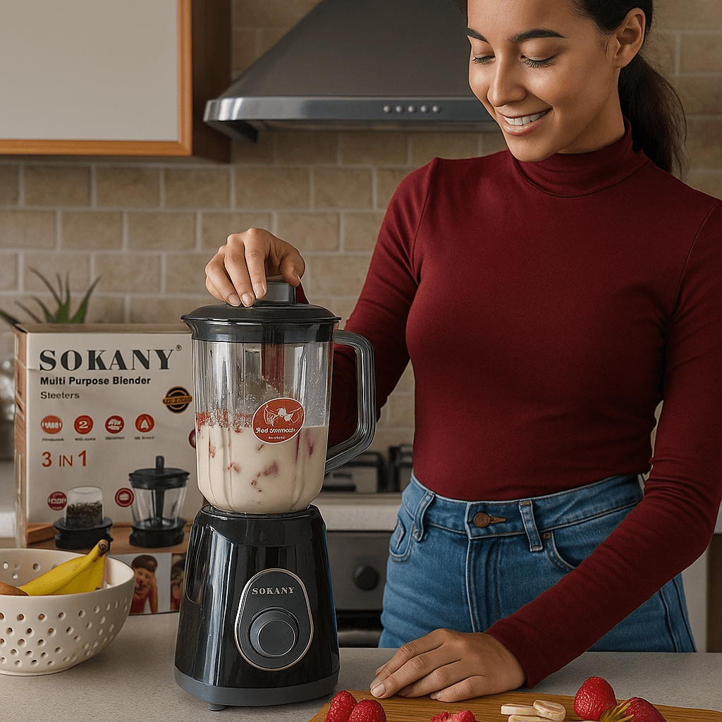 Sokany 3-u-1 Višenamjenski Blender