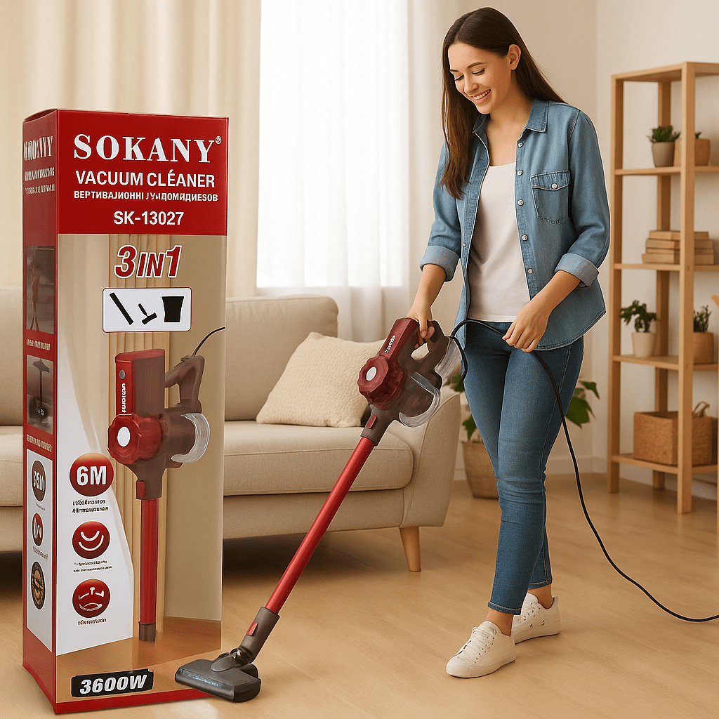 SOKANY 3u1 Štapni Usisivač