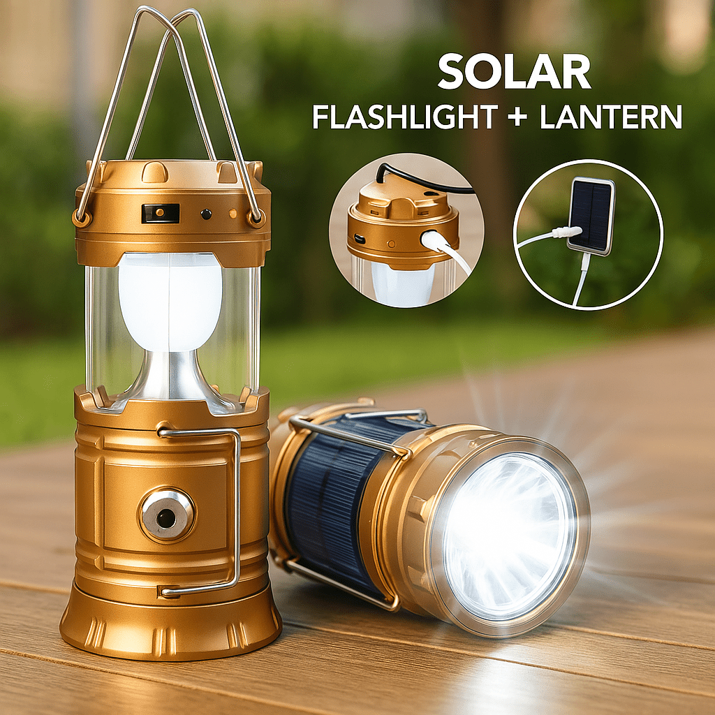 Solarna Lampa za kampiranje