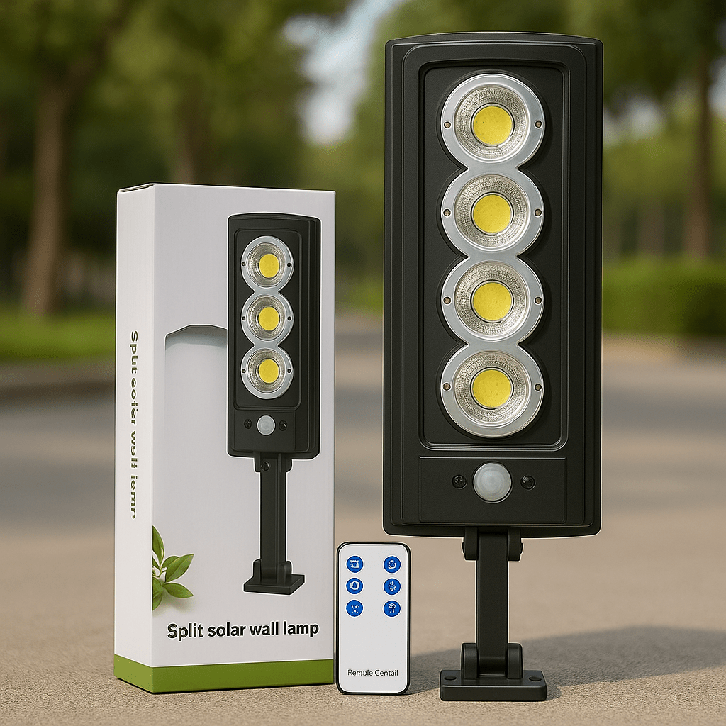 Solarna LED Ulična Lampa sa Senzorom Pokreta i Daljinskim