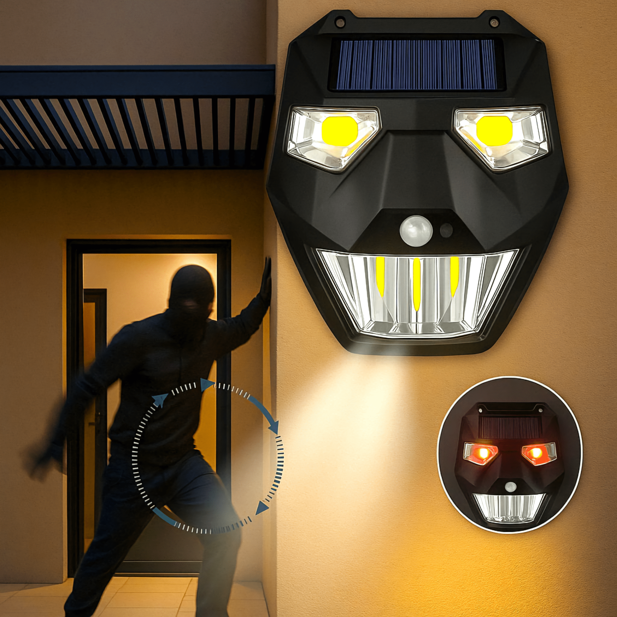 Solarna LED Zidna Lampa JL-T88