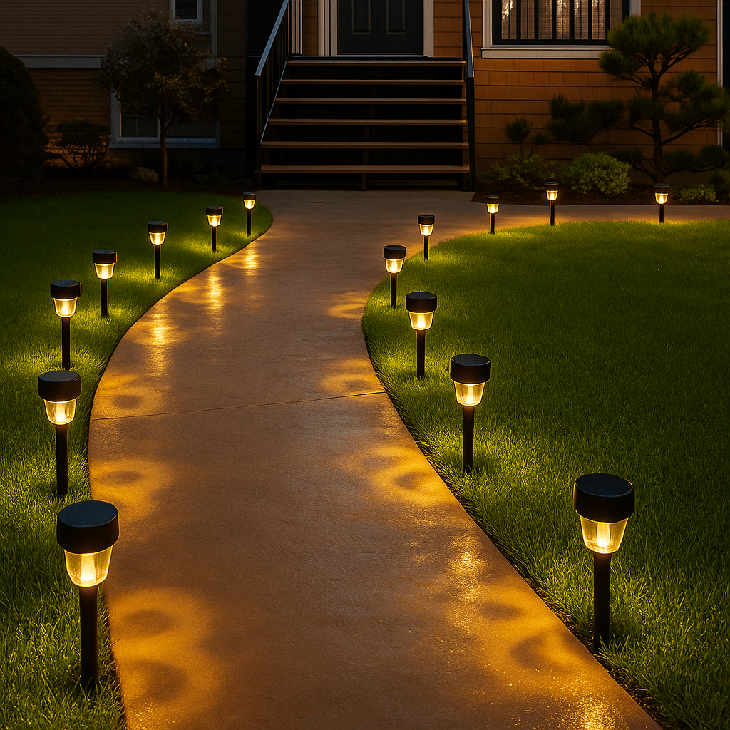 Solarne lampe za dvorište(10 kom)