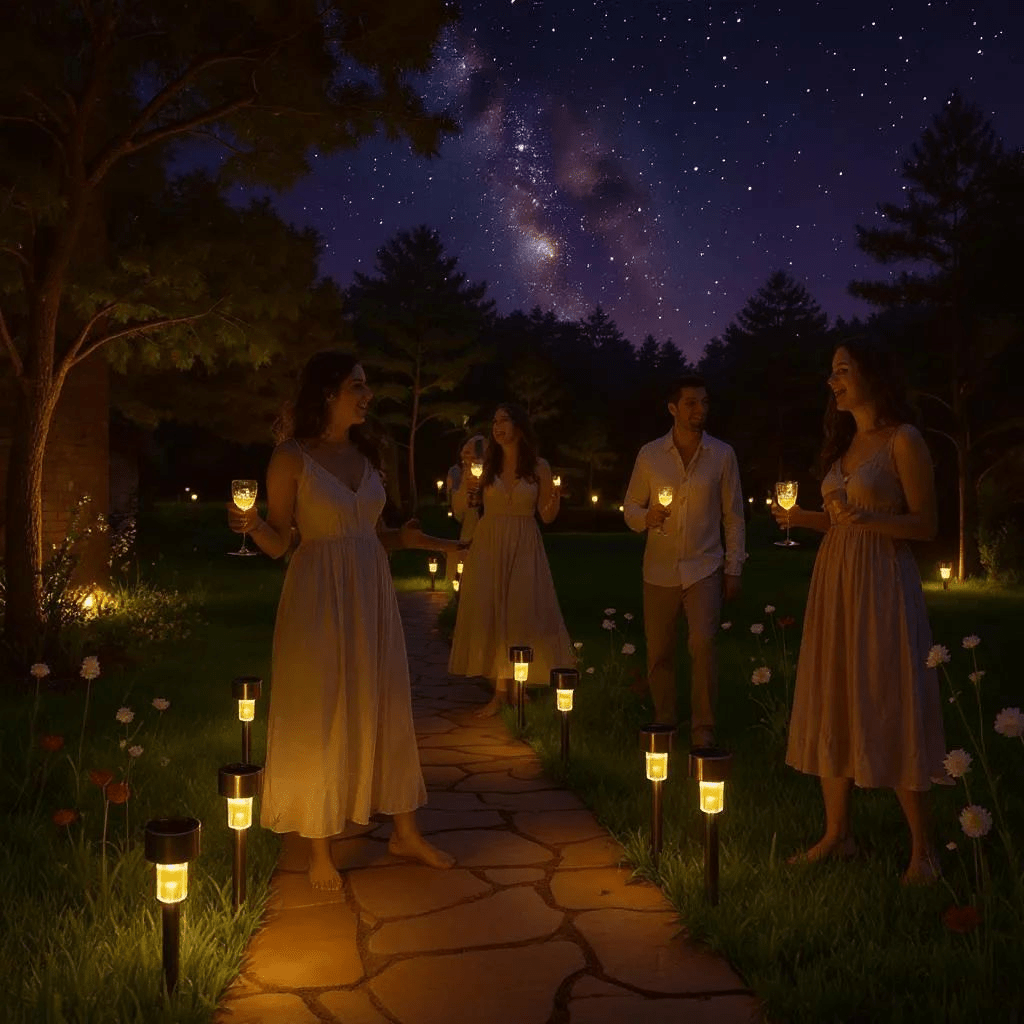 Solarne lampe za dvorište(10 kom)