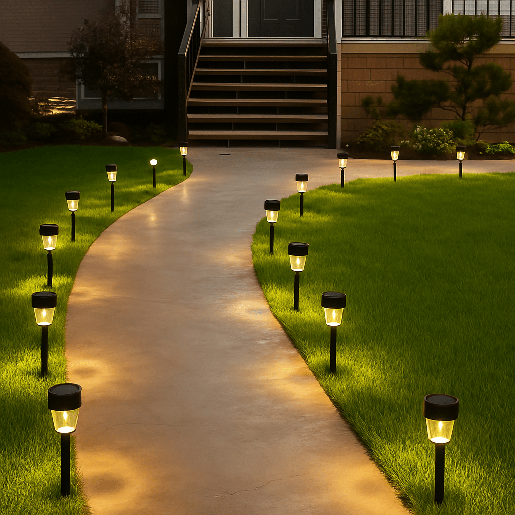 Solarne lampe za dvorište(10 kom)