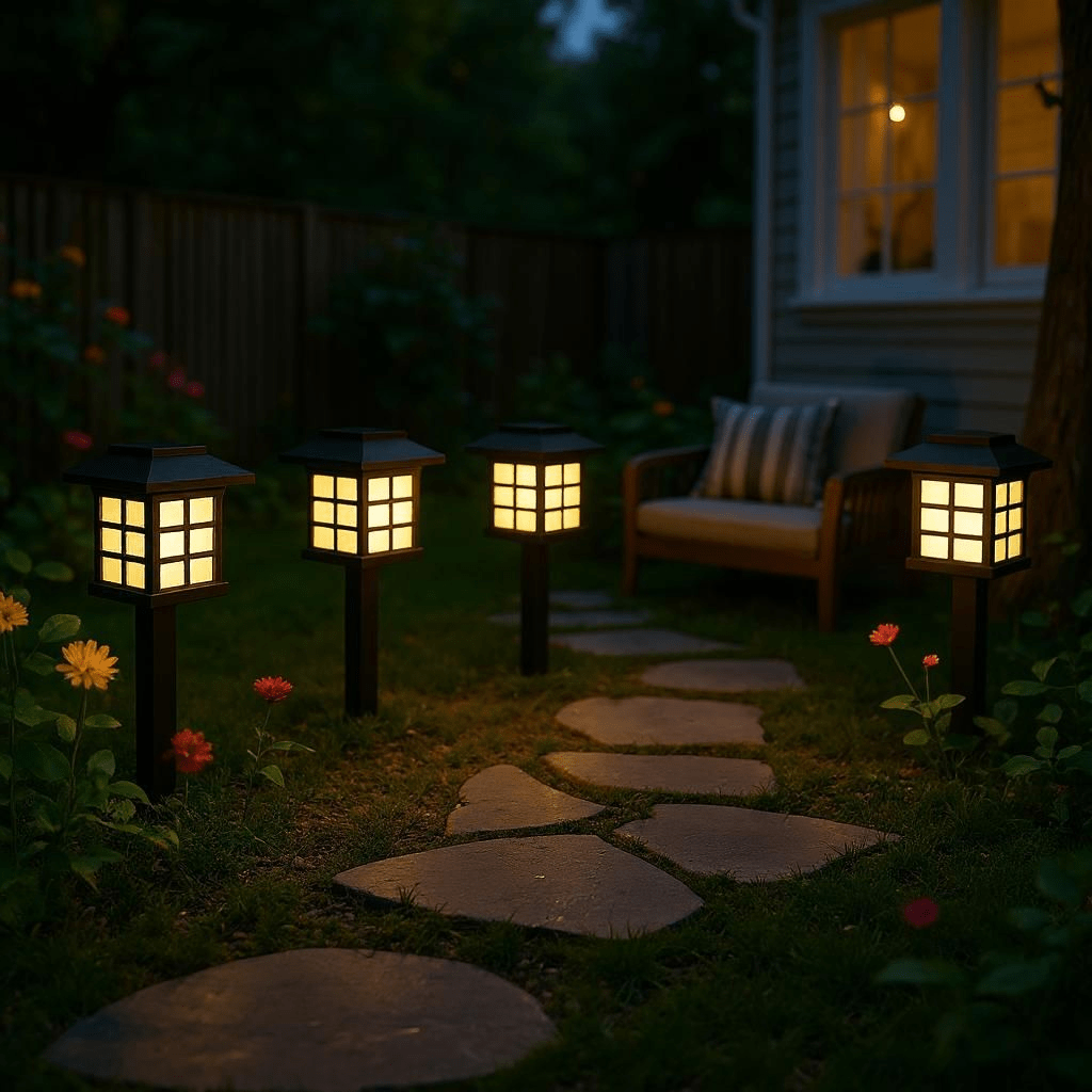 Solarne LED lampe za vrt (6.kom)