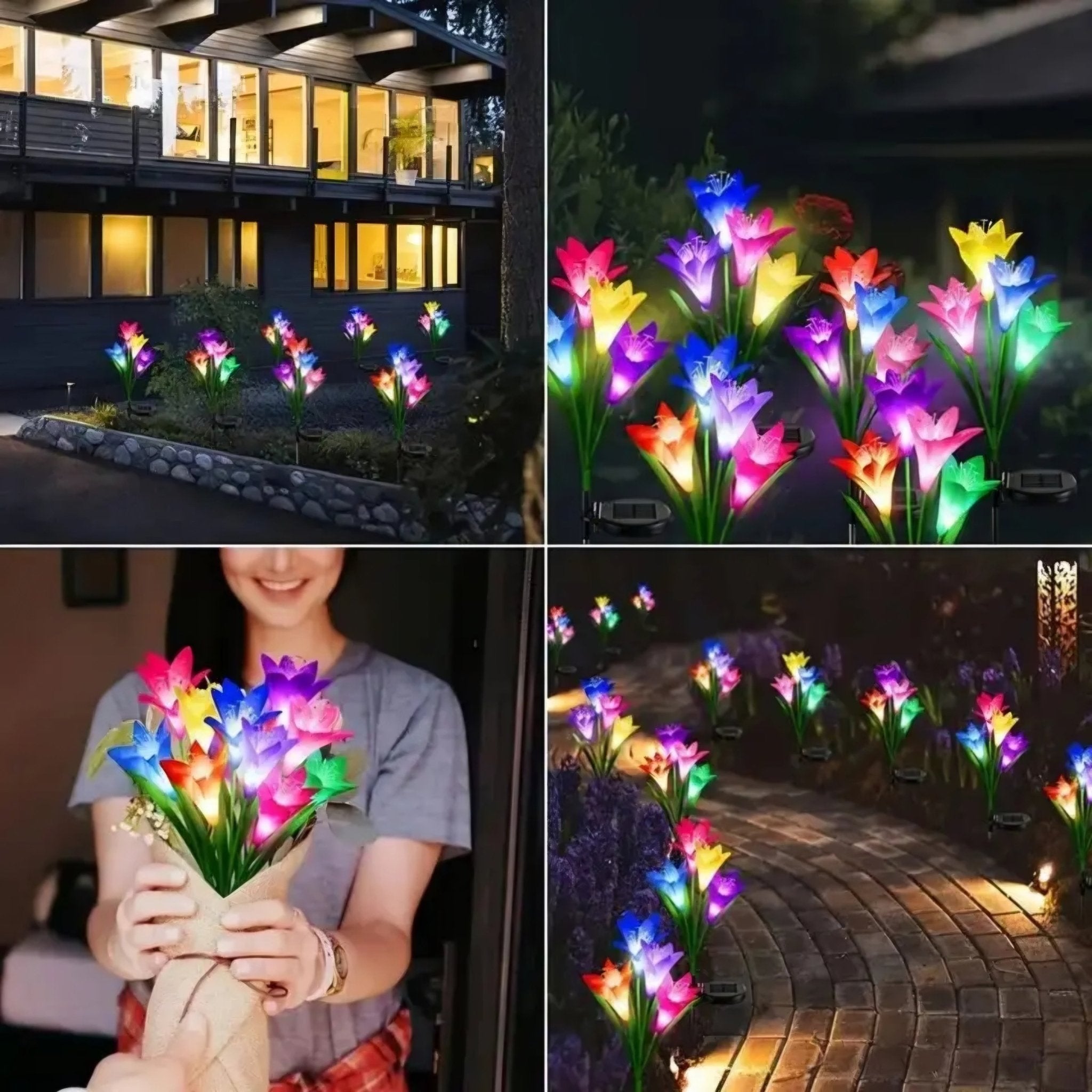 Solarne Ljiljan Lampe za Vaš Vrt