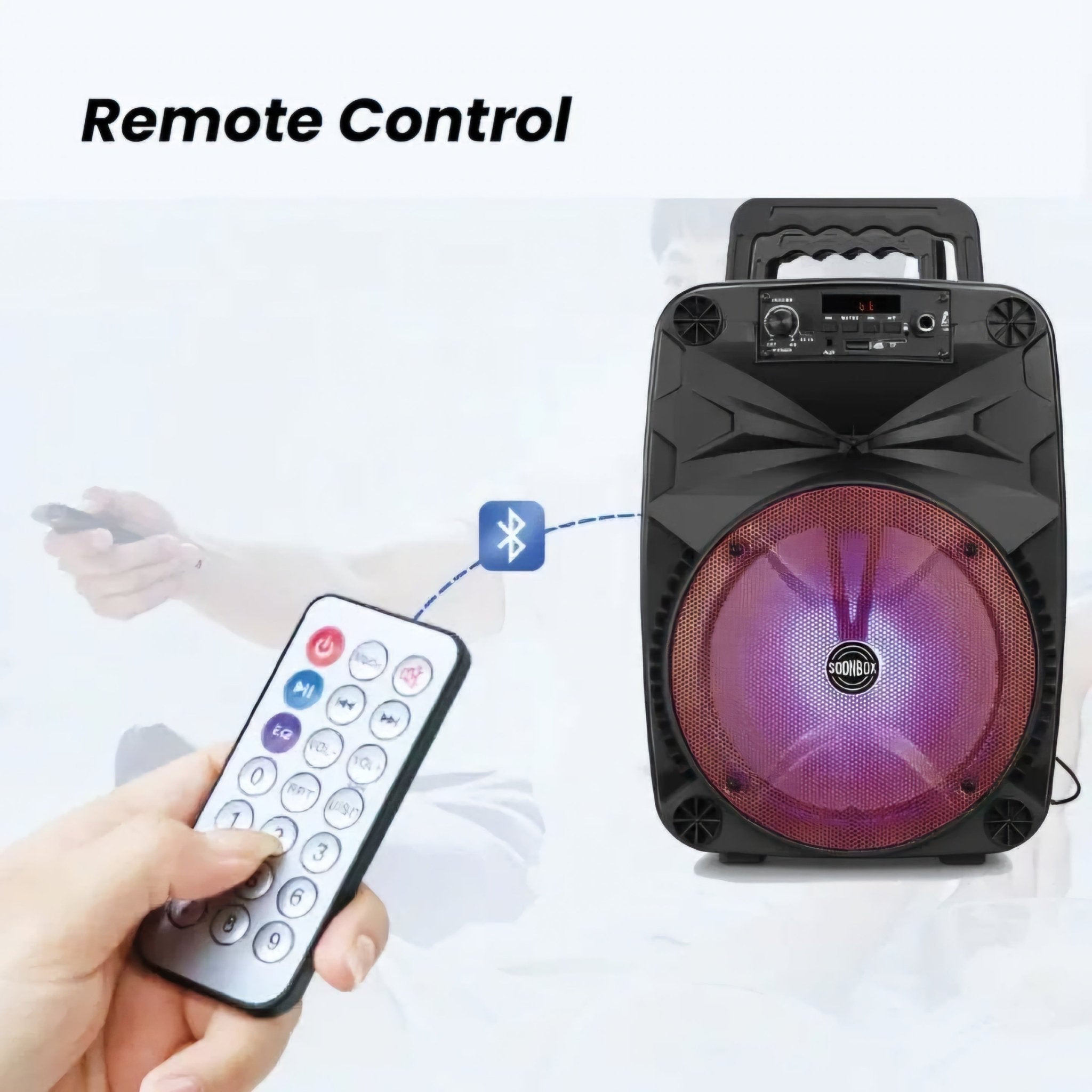 SOONBOX S16 – Bežični Bluetooth Zvučnik s Mikrofonom