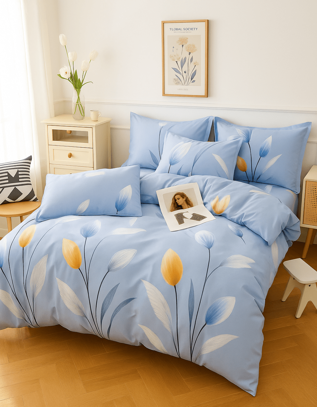 Spring Bloom Posteljina 4u1 (200 x 220 cm)