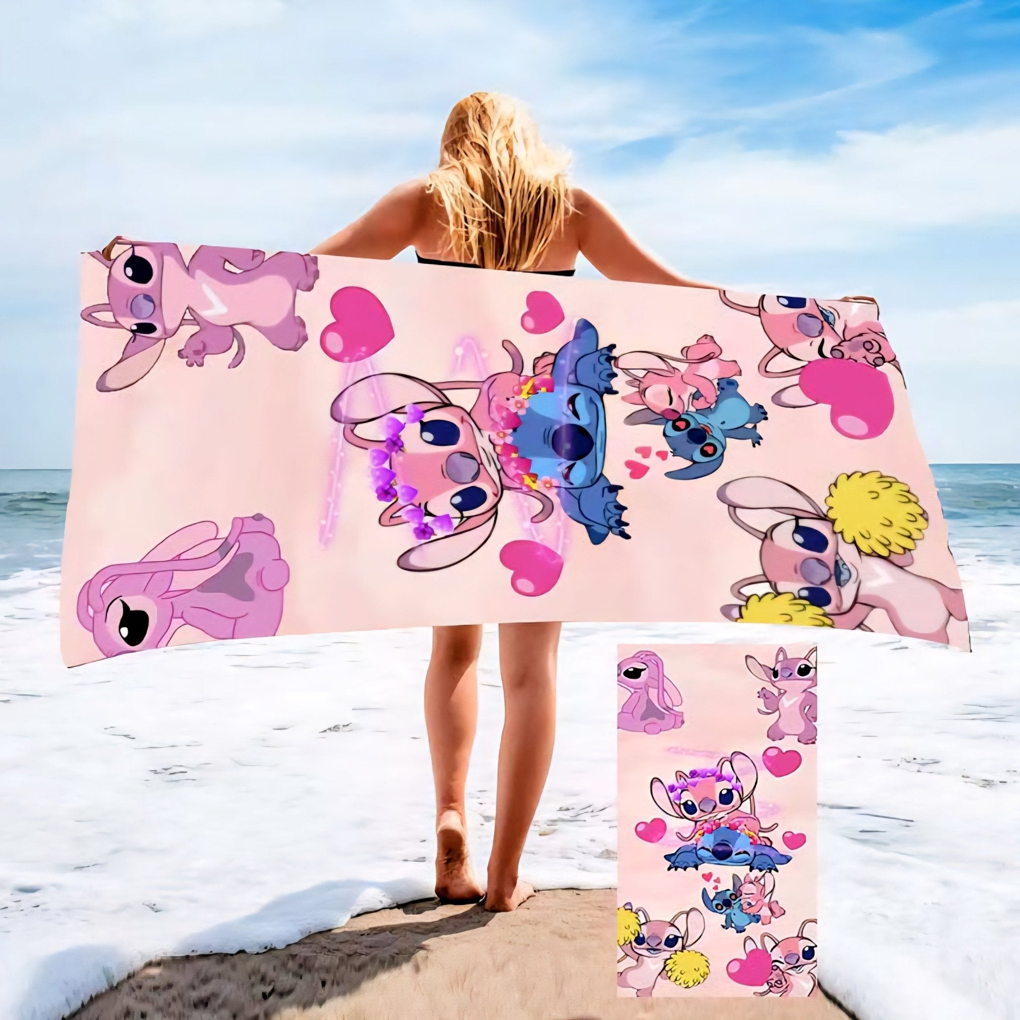 Stitch Peškir Za Plažu (70x150 cm)