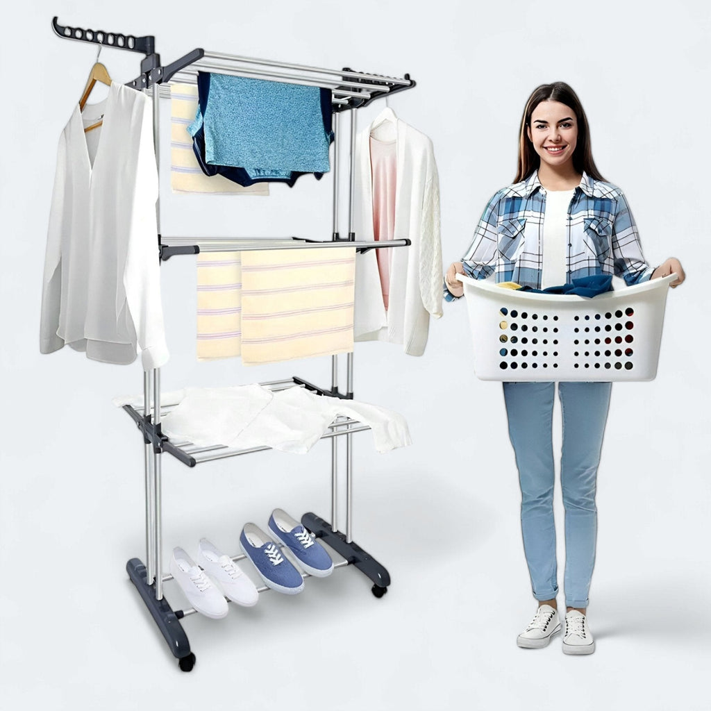 Sušilo za veš na tri etaže