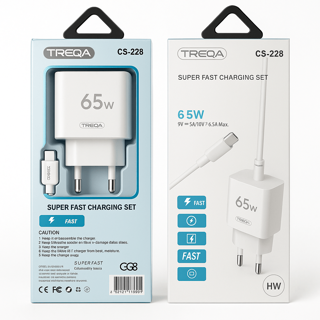TREQA CS-228 65W Super Brzi Punjač