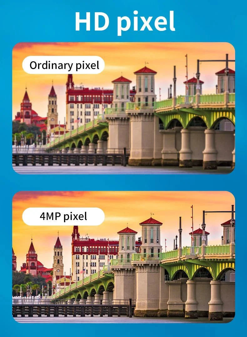 Trostruka CCTV PTZ IP Kamera 12MP