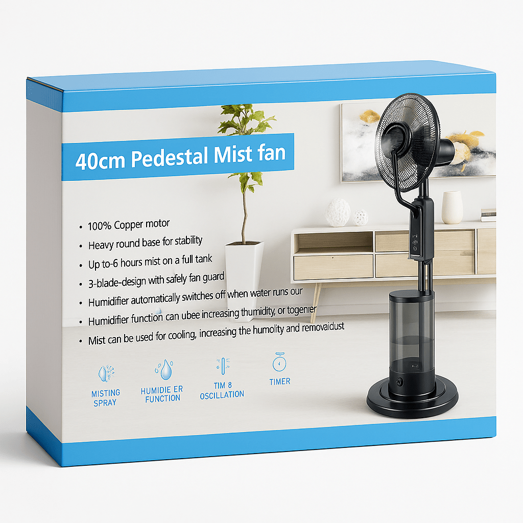 Ventilator s Raspršivačem Magle