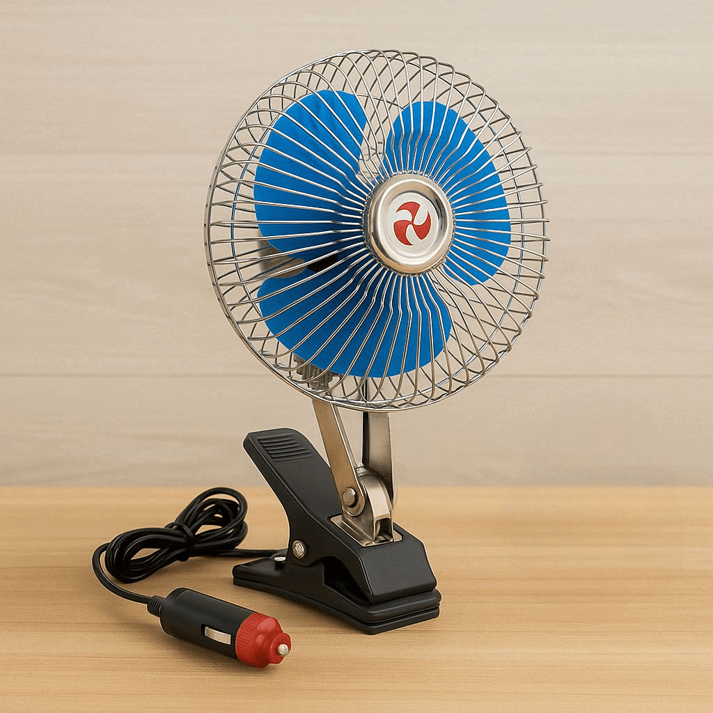 Ventilator za Auto s Držačem i 12V Priključkom
