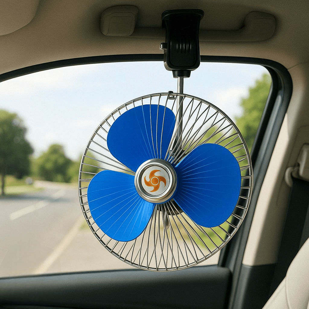 Ventilator za Auto s Držačem i 12V Priključkom