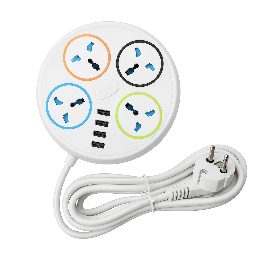 Višenamjenski produžni kabel sa USB priključcima