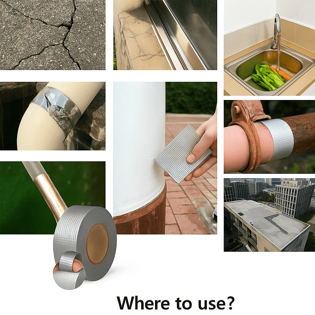 Vodootporna Aluminijska Traka 1+1 GRATIS