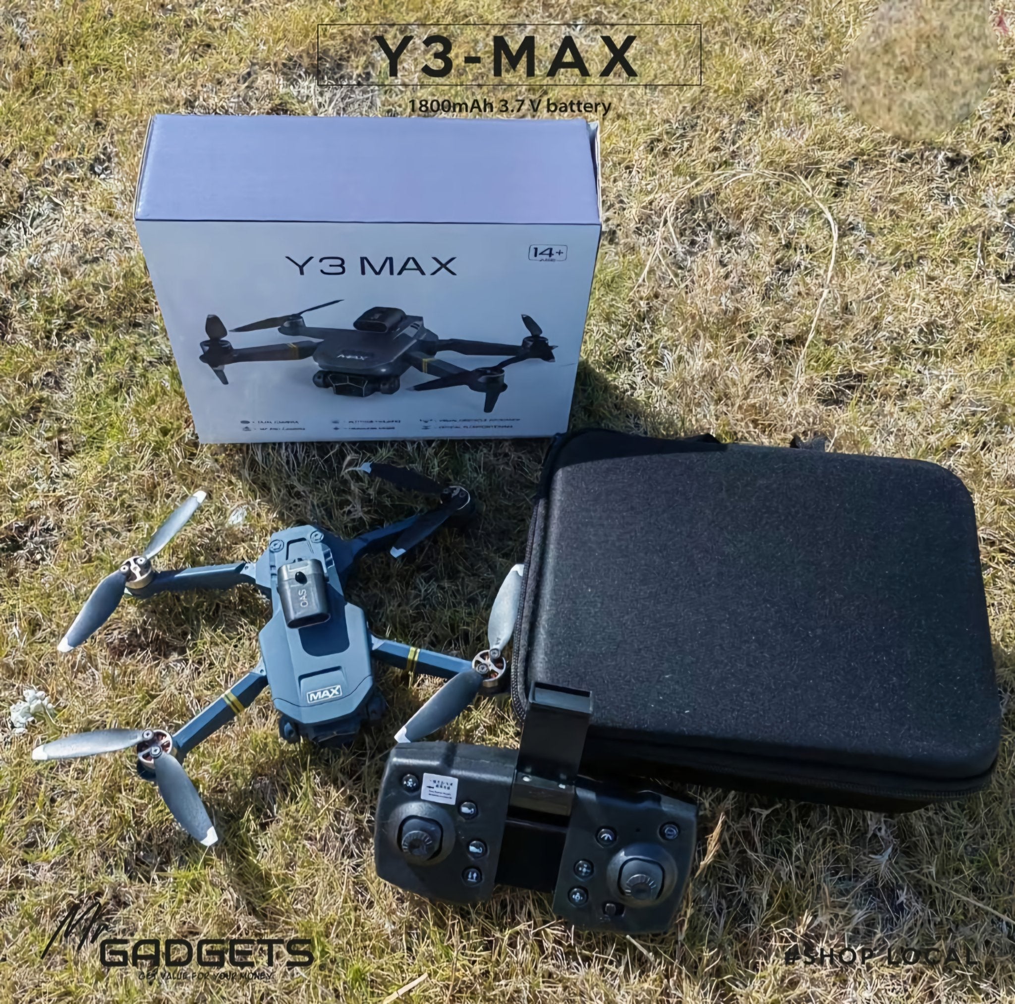 Y3 MAX Dron s Dvostrukom Kamerom