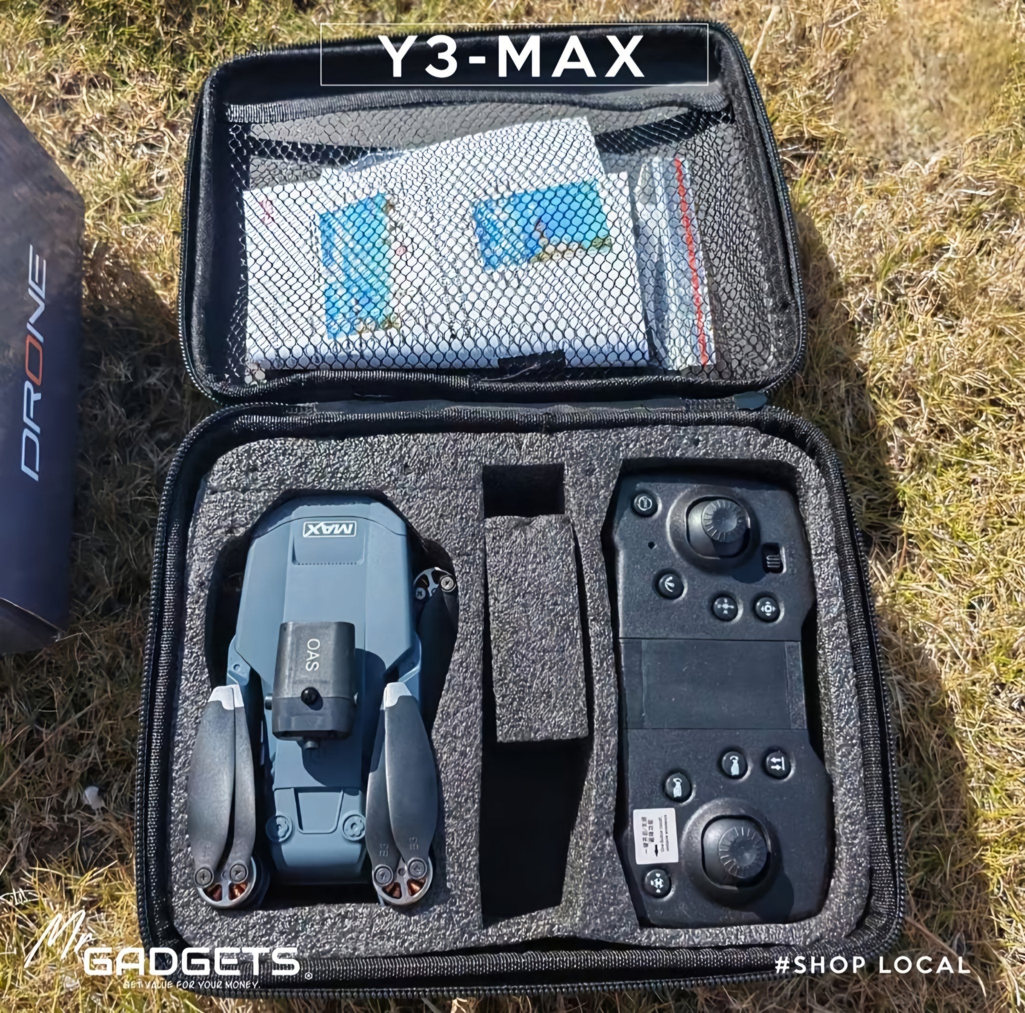 Y3 MAX Dron s Dvostrukom Kamerom
